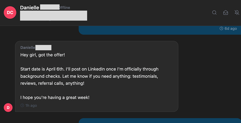 Client feedback 2
